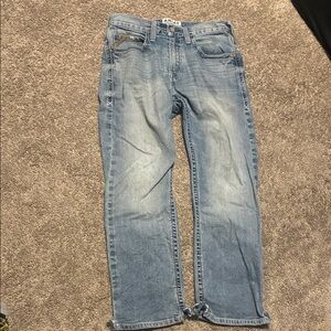 Ariat Men's Faded Blue Straight Jeans